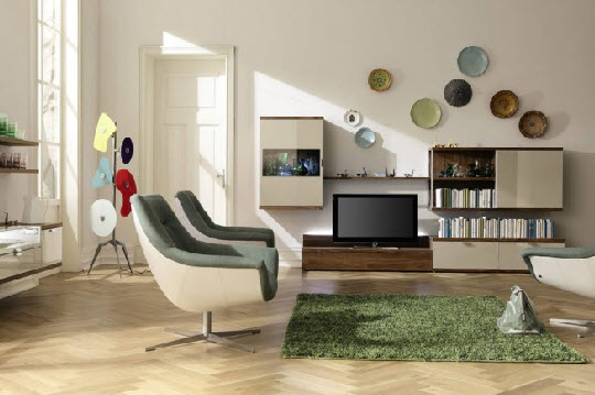 10 mẫu phòng khách phá cách với màu be - Archi