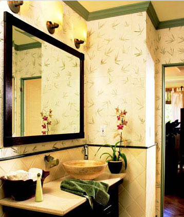 Sắc màu tươi tắn cho phòng tắm mùa hè - Archi