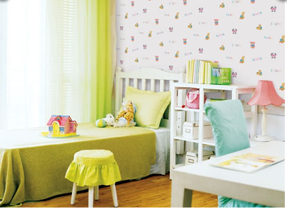 Bức tường nhà đẹp hơn với giấy dán tường